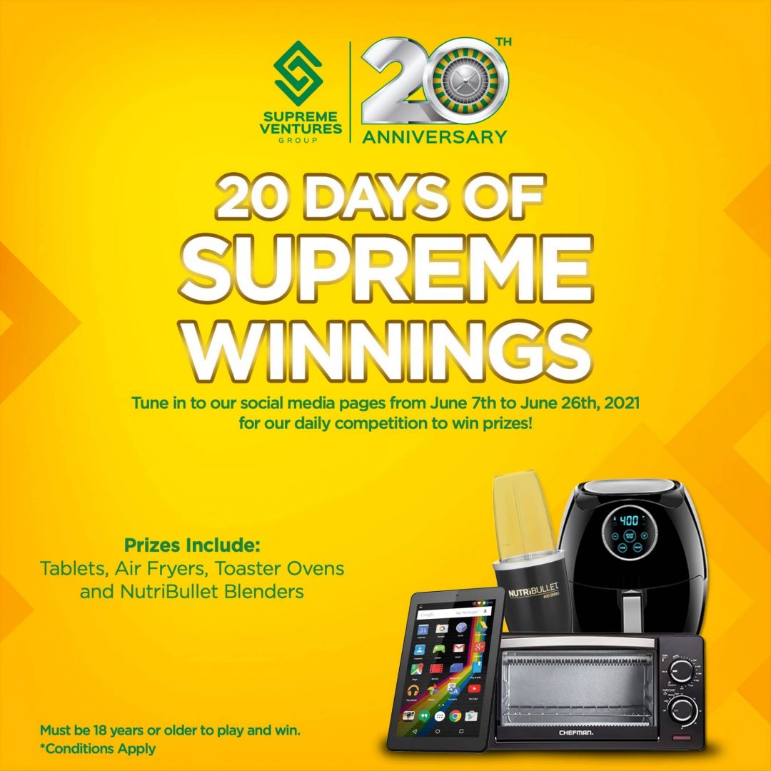 20 Days of Supreme Winnings
