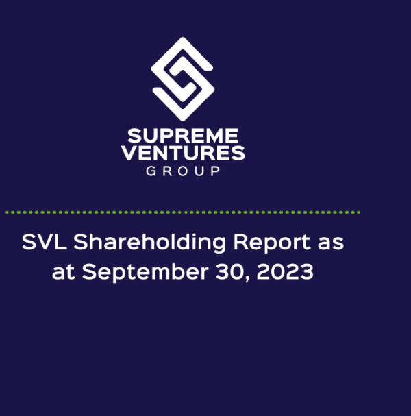 SVL Shareholding Report as at September 30, 2023