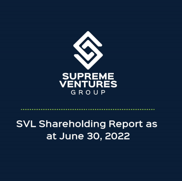 SVL Shareholding Report as at June 30, 2022