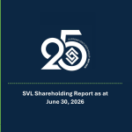 SVL Shareholding Report as at June 30, 2026